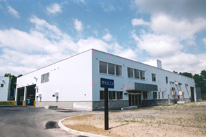 可燃ごみ運搬中継施設の外観写真