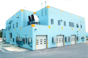 生ごみバイオガス化施設の外観写真